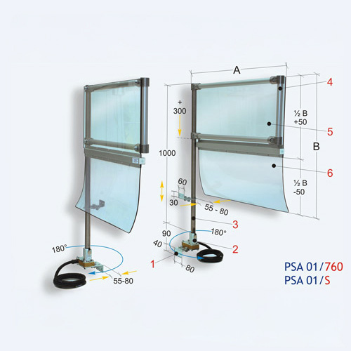 Ochranné kryty s magnetickou základnou, PBM 10/320 - PBM 11/320