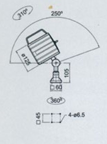 LED lampy s kloubovým ramenem AC / DC 24V, PLS 05/S-24